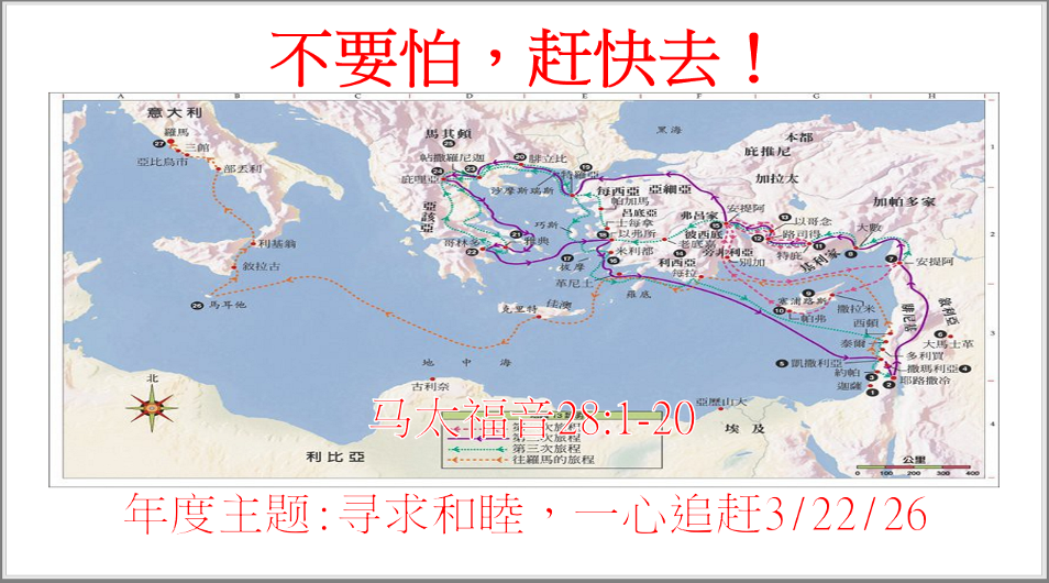 不要怕，赶快去！